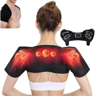Imagem de Suporte Cinta Terapia Ombro Aquecimento Magnético - Tomixshop, XL