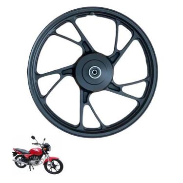 Imagem de Roda Dianteira Cg Titan 160 Ex Fan150 Liga Leve Pé De Galinha - SMART 