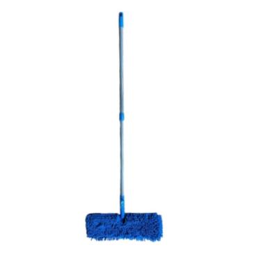 Imagem de Esfregão Flat Cabo Extensível Limpeza em Geral Ajustável Até 175CM para Pisos Diversos Clean Tech