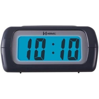 Imagem de Despertador Digital Cinza Herweg 2981-024