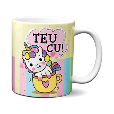 Imagem de Caneca Teu C*! Unicórnio Xícara Engraçada