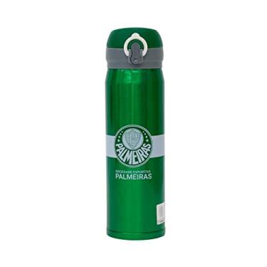 Imagem de Garrafa Térmica Palmeiras 450ml Inox Original e Resistente