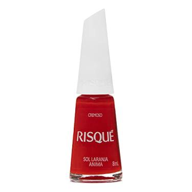 Imagem de Risqué Esmalte Cremoso Sol Laranja Anima 8Ml