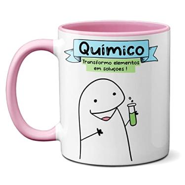 Imagem de Caneca Químico Nunca Morre Apenas Deixa De Reagir! Presente (Rosa)