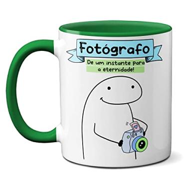 Imagem de Caneca Fotógrafo Foto Perfeita Instante Eternizado Presente (Verde)