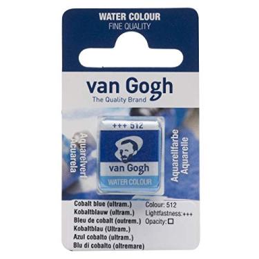 Imagem de Aquarela Pastilha Talens Van Gogh 512 Cobalt Blue (Ultram.) 20865121