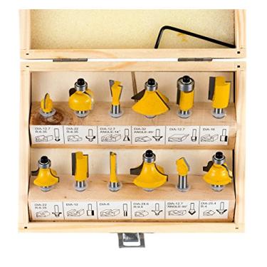 Imagem de EDA Fresas Para Tupia Com 12 Peças Eda