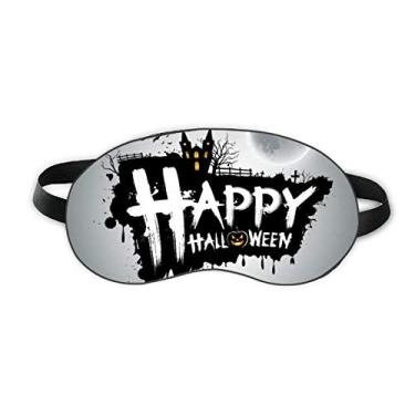Imagem de Halloween Ghost Fear Happy Sleep Eye Shield Soft Night Vlindfold Shade Cover