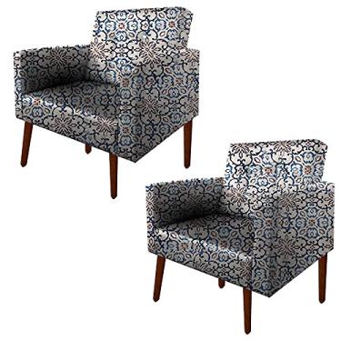 Imagem de Kit Poltrona Nina Story C/Botoes Strass B2