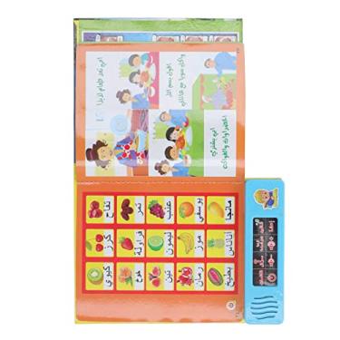 Imagem de Livro de Aprendizado Eletrônico, Máquina de Leitura árabe Infantil Som Claro Guia Educacional Precoce Pronúncia Melhorar a Audição para Crianças de 3 Anos Acima