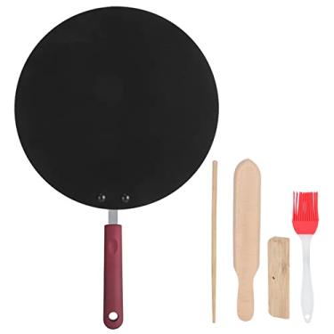 Imagem de Frigideira Portátil Antiaderente Frigideira Para Panqueca Mini Ferramenta De Cozimento Fácil De Usar Cozinheiros Domésticos Amantes De Crepe