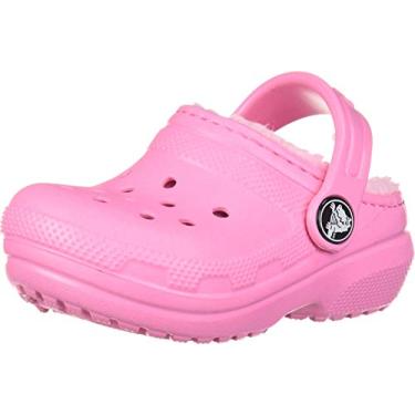 Imagem de Crocs Classic Lined Clog K Pink Lemonade