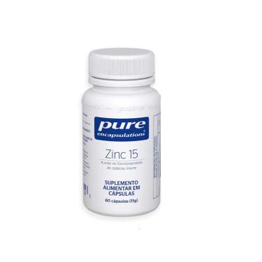 Imagem de Zinco Zinc 15 Pure Encapsulations 60 cápsulas 60 Cápsulas