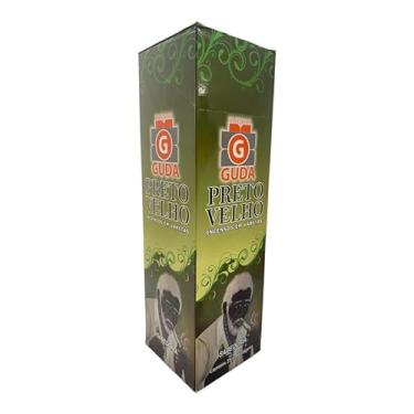 Imagem de Incenso Preto Velho Guda Indiano 25 Caixas com 7 Varetas