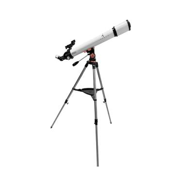 Imagem de Telescópio Refrator 70/700mm Luneta 70mm Uranum Atena Ver Detalhes Crateras Lua Planetas Observação Astronômica Espaço Universo