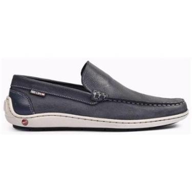 Imagem de Mocassim Masculino Walk Couro Marinho Ferracini 4880-656E-Masculino