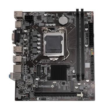 Imagem de Placa-mãe LGA1151 DDR4, Placa-mãe de Computador MATX Com NIC de 100 MHz, Placa-mãe de Desktop 2133 HMz, para Intel 6 7 8 9 Geração, para I3 I5 I7 (com 2 unidades de faixa de