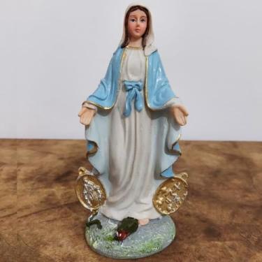 Imagem de Imagem de Nossa Senhora das Graças em Resina - 15 cm
