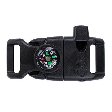 Imagem de Fivelas utilitárias West Coast Paracord – 5/8 polegadas (preto, pacote com 5)