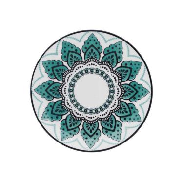 Imagem de Jogo De Pratos Sobremesa Em Porcelana Coup Com 6 Peças 21cm Oxford Blanc