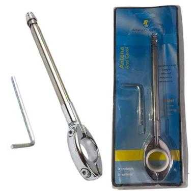 Imagem de Antena Corta Pipa Retrátil Moto Guidão Cromado - RC