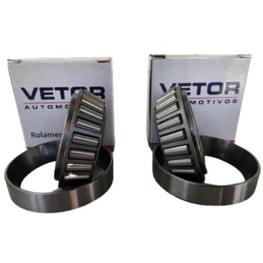 Imagem de Kit Rolamento Lateral Caixa Satelite Peugeot Citroen Renault - Girar R