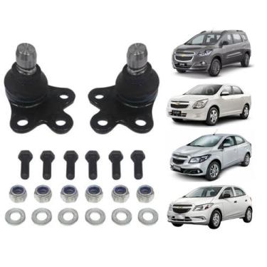 Imagem de 02 Pivô Suspensão Nakata Dianteiro Chevrolet Onix 2017 A 2019, DIANTEI