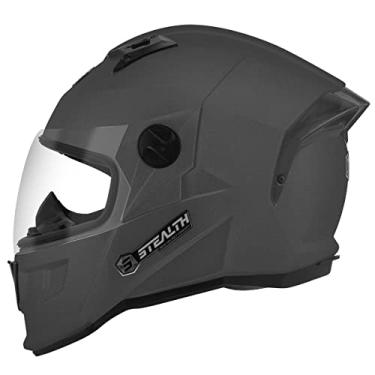 Imagem de CAPACETE FECHADO PRO TORK STEALTH SOLID FOSCO PRETO TAM. 62