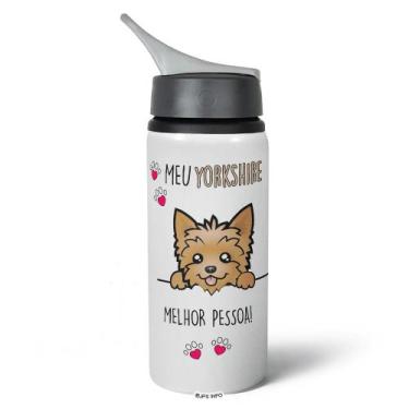 Imagem de Garrafa Squeeze NK - Meu Yorkshire, melhor pessoa! - JPS INFO