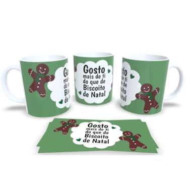 Imagem de Canecas de Porcelana Branca Personalizadas Natal 9 (Mod.180)