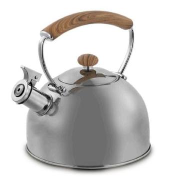 Imagem de Chaleira em Inox com alça bambu 2,5 litros Mimo Style