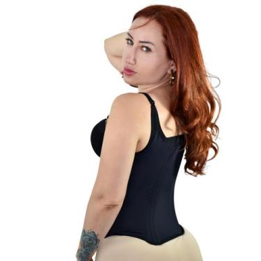 Imagem de Cinta Feminina Bojo Modelador 12 Barbatanas - Fanáticos Por Cintas, Pr