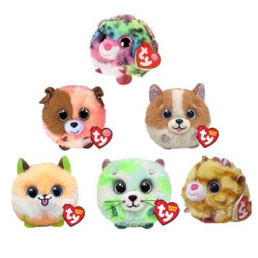 Imagem de Pelúcia Ty Beanie Balls Kit com 6 Unidades - Toyng, Poliéster e PVC, 4