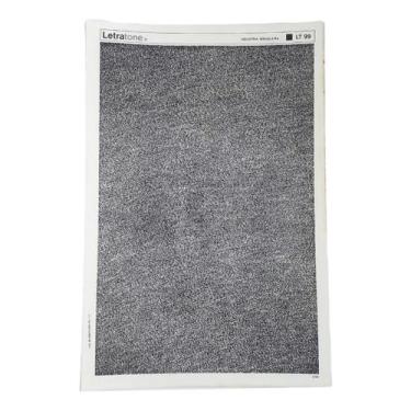 Imagem de Letratone Letraset Decalque 25 X 38cm Retícula Adesiva 99 - Coisas do 
