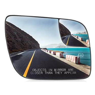 Imagem de Vidro espelhado aquecido do lado direito do passageiro serve para Ford Explorer 2011 2012 2013 2014 2015 2016 2017 com suporte traseiro de substituição para BB5Z17K707A