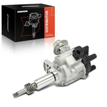 Imagem de A-Premium Distribuidor de ignição com tampa e rotor compatível com empilhadeira Nissan H20 H20-II H20-2 K15 K25 TCM