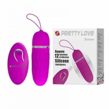 Imagem de Vibrador bullet dawn 12 velocidades com controle remoto - Prety Love