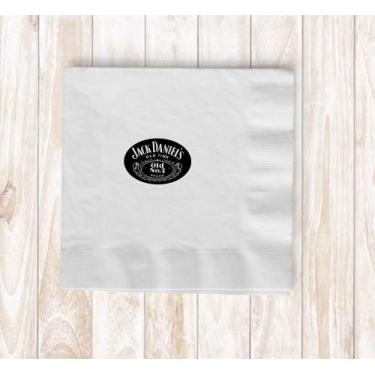 Imagem de Guardanapo Papel Coquetel Bebida Jack Daniels 50und - Premium