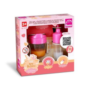 Imagem de Acessórios para Bonecas - Babies - Kit Mamadeira Mágica - Roma