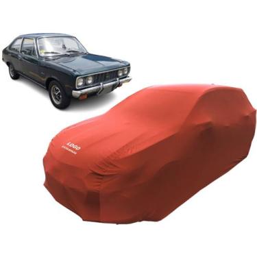 Imagem de Capa Automotiva Tecido Carro Dodge Polara Sob Medida - Mz, Vermelha