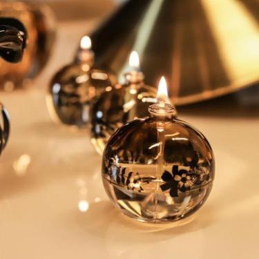 Imagem de KIT 2 LAMPARINAS DECORATIVAS SENSAÇÕES + 500ml DE FLUIDO - Velas Bistr