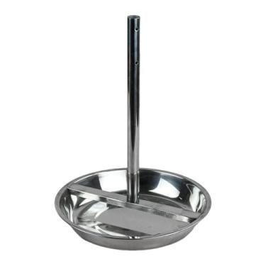 Imagem de Dualoai Torrador de frango rack pato bandeja fácil limpo prático peru suporte rotisserie para churrasco banquete festa do hotel, 24 Cm