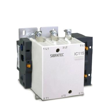 Imagem de Contator Tripolar - Com Bobina de Alimentação em 220Vca IC 115A. em 220Vca