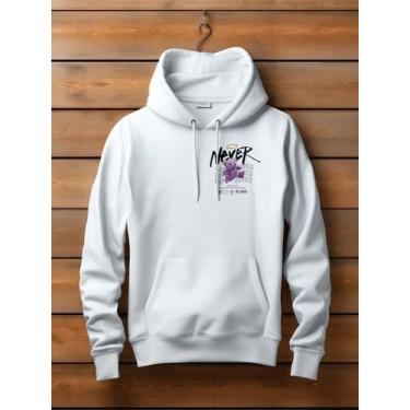 Imagem de Moletom Bear Never Say Never Blusa de Frio Flanelada - ImperiumStore, 