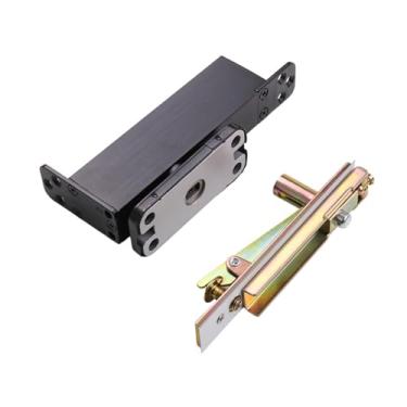 Imagem de Bothyi Hid Hinge Fechador de porta automático oculto Elegante fechamento automático para portas ocultas Amortecedor hidráulico para uso comercial, Preto
