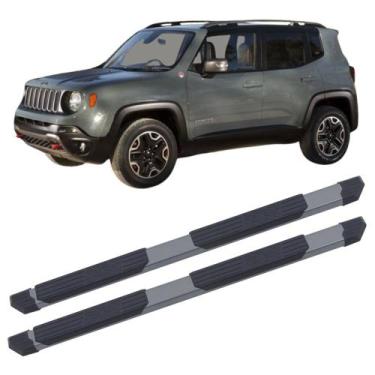 Imagem de Estribo Renegade 2022 2023 2024 Tubular Extreme Cinza - C&K