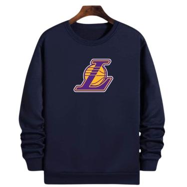 Imagem de Blusa Moletom Gola Basquete LA Los Angeles Laker Basketball