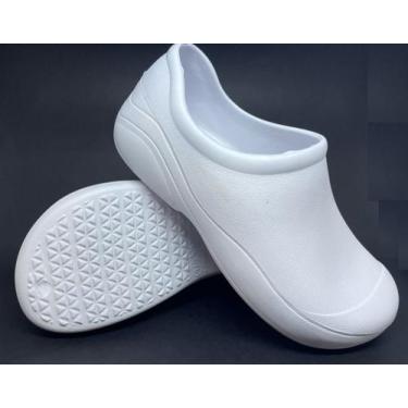 Imagem de Sapato profissional fechado eva enfermagem cozinha saúde farmácia limp
