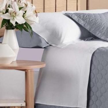 Imagem de Lençol Elástico Queen 200 Fios Privilege Andreza Rosa Ballet - Andreza