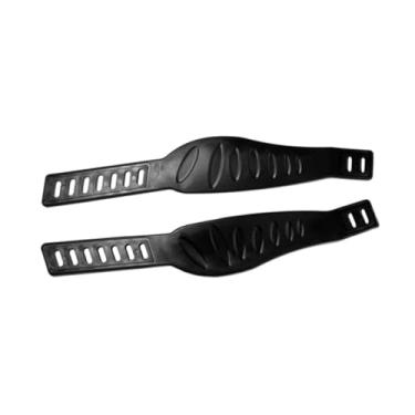 Imagem de YIJU 2x Bipes de bicicleta de exercício Bandas Fix Bands ampliaram para homens Mulheres em casa interna, Preto